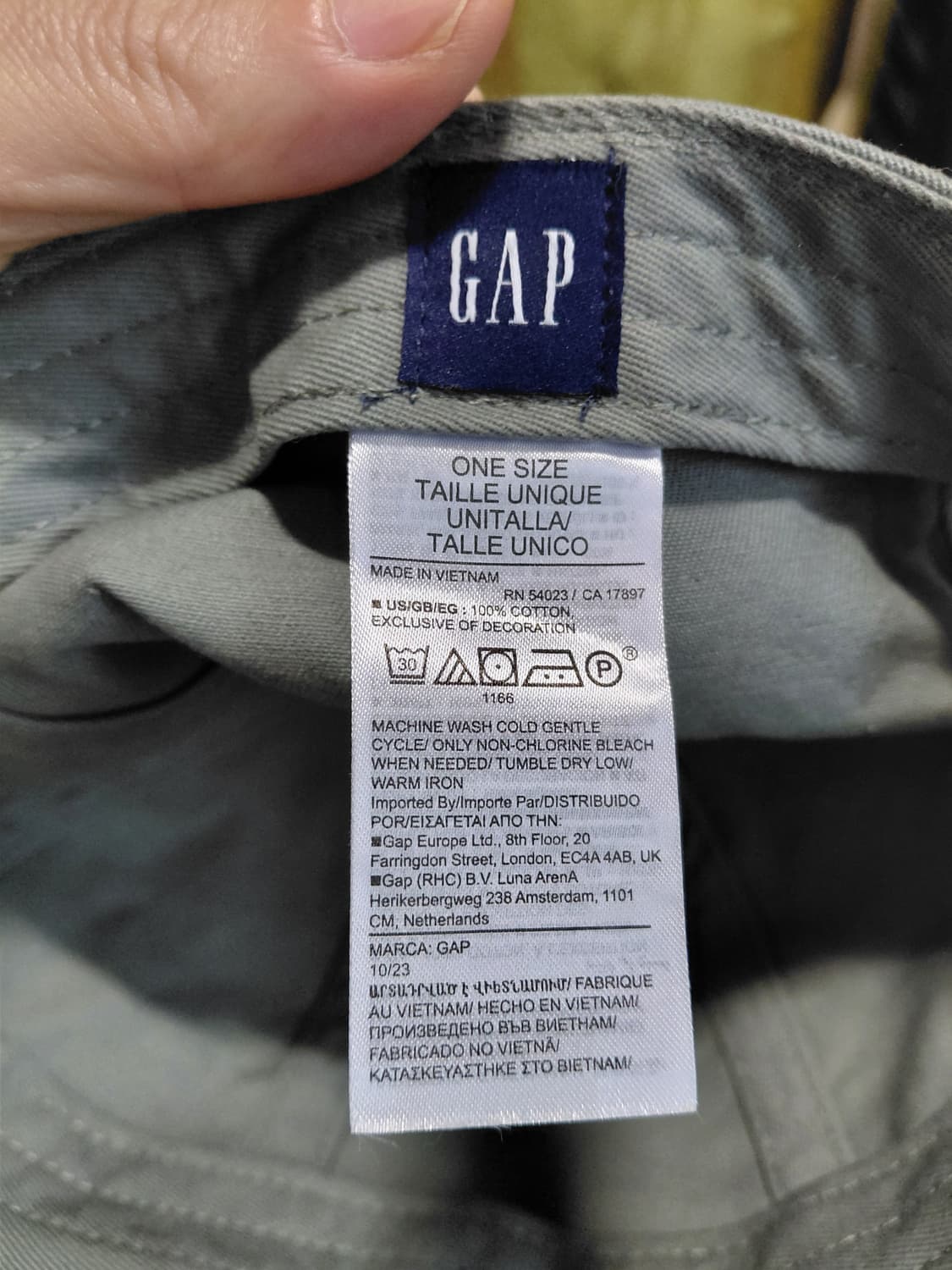 [갭]코튼 볼캡  상품이미지6