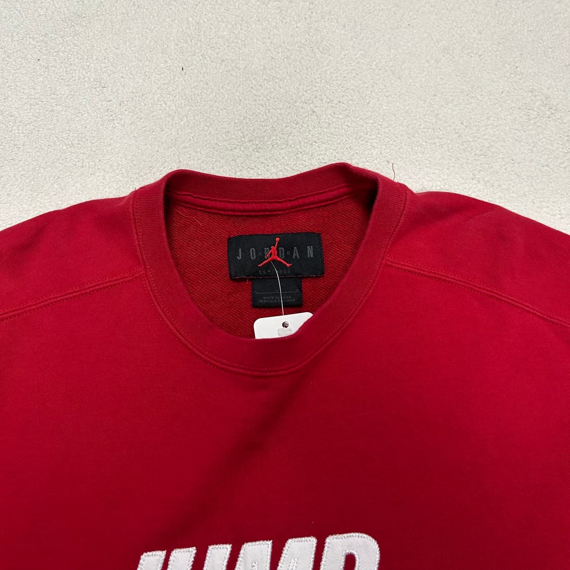 Nike Jordan Red Sweatshirt 상품이미지6