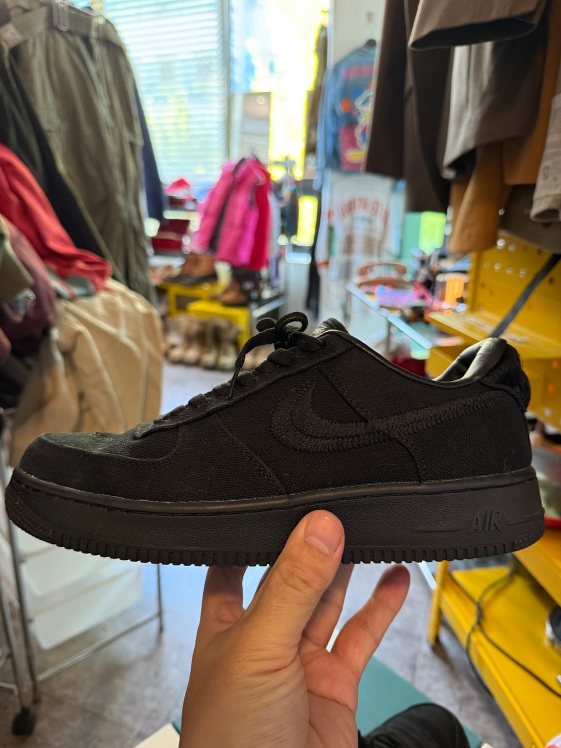 Stussy x Nike Air Force 1 Low 265 상품이미지7