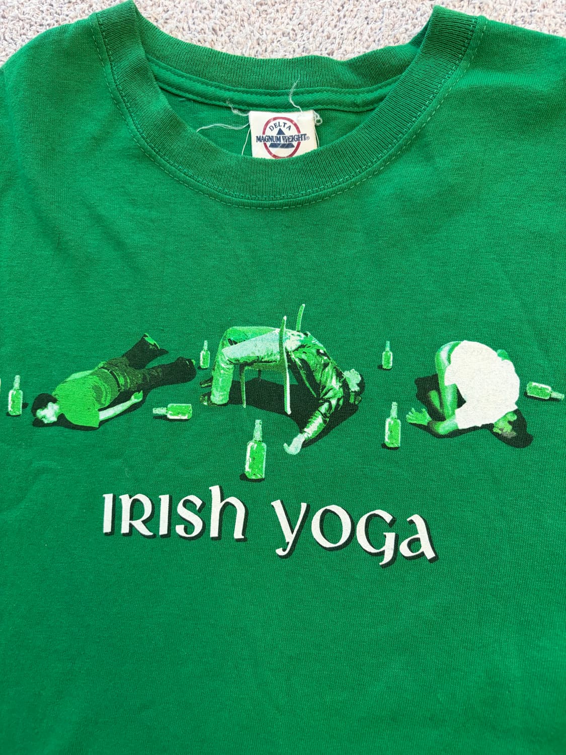 00s irish yoga 티셔츠 아이리쉬 요가 유머 티 상품이미지1