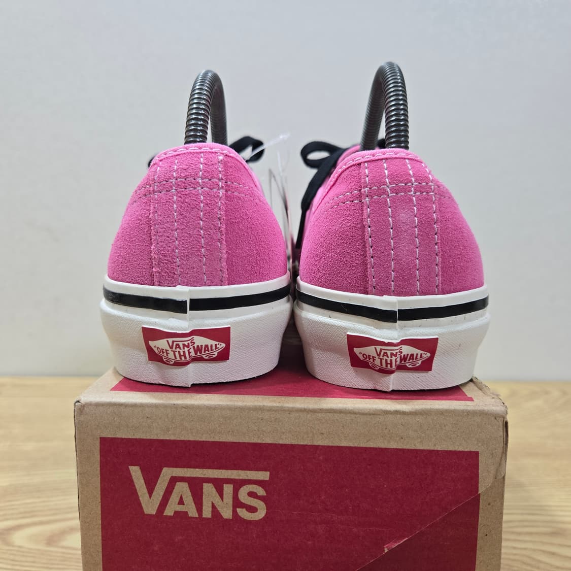 260 반스 애너하임 44dx 어센틱 스웨이드핑크 상품이미지4