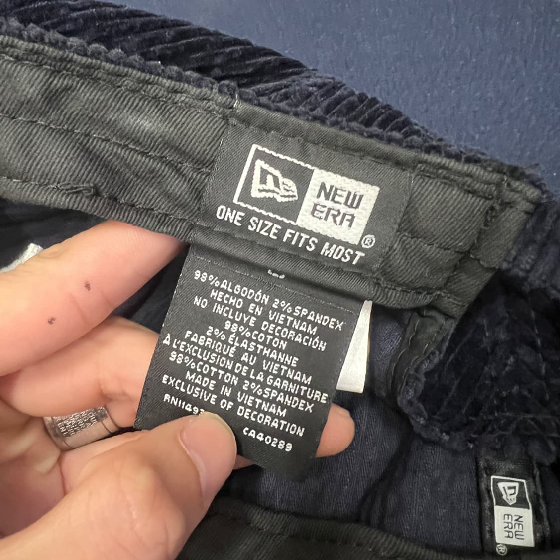 뉴에라 뉴욕 양키스 코듀로이 볼캡 모자 상품이미지4