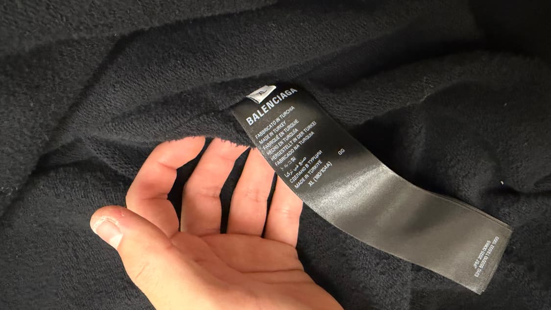 [XL] balenciaga leather blouson jacket 상품이미지4