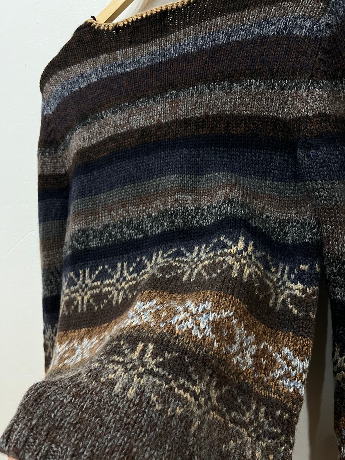 에디바우어 이탈리안 메리노울 노르딕 니트 우먼즈 S 상품이미지5