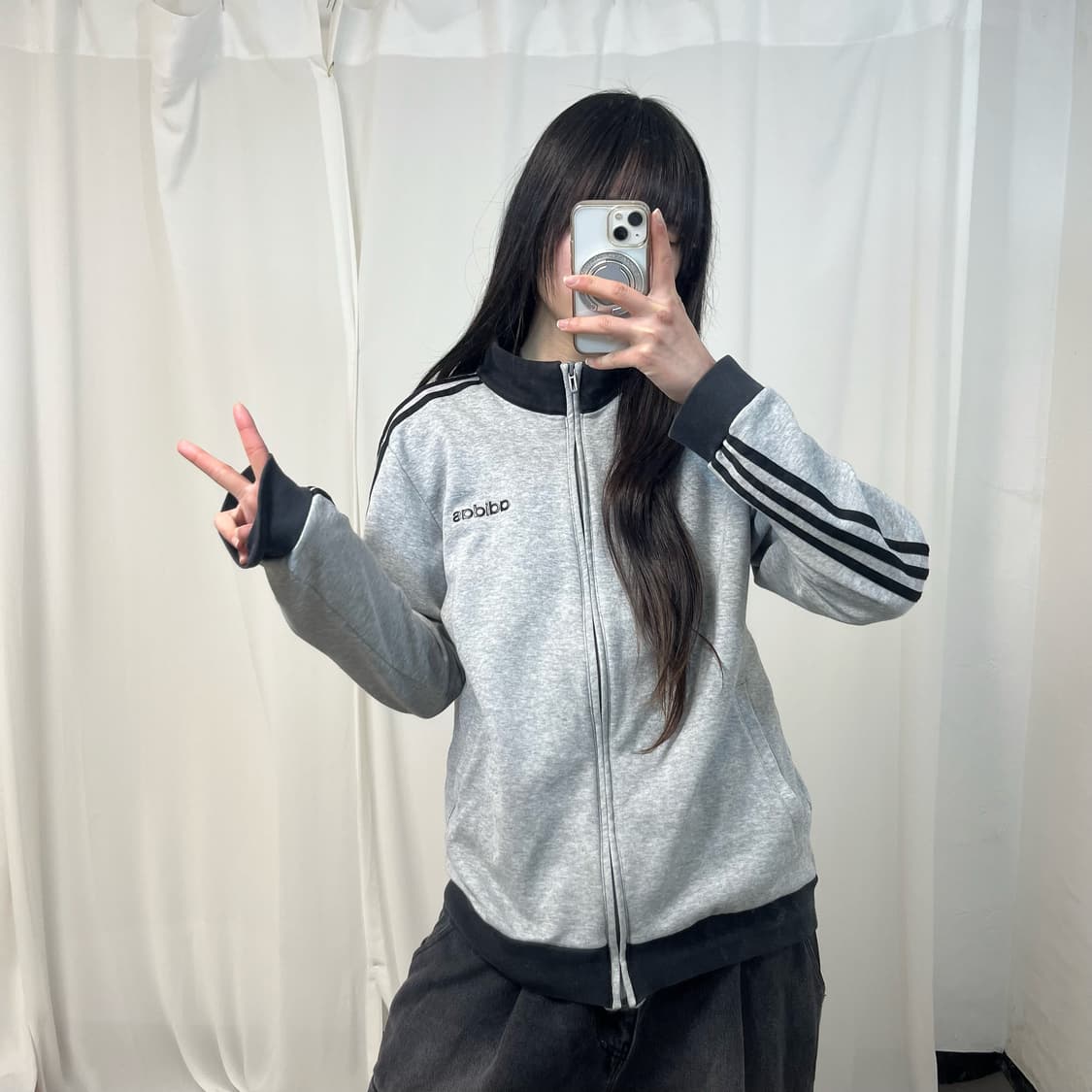 Adidas grey cotton jersey 상품이미지2