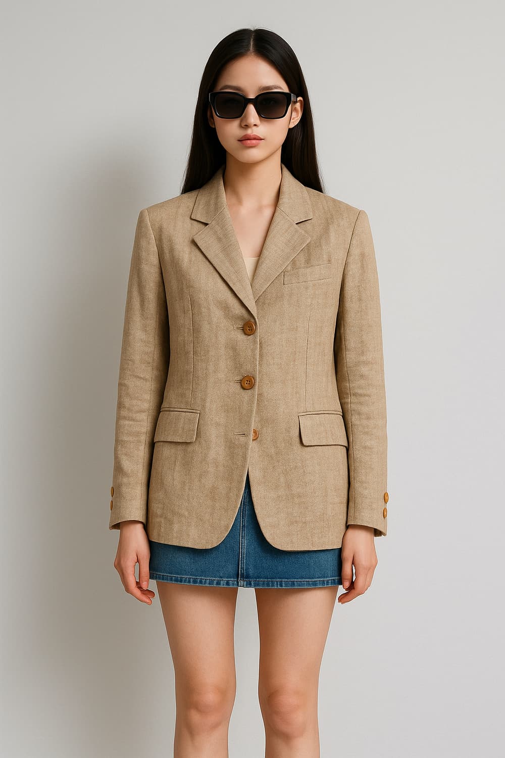 온앤온 on&on. 여자 마 자켓_호칭2 상품이미지1