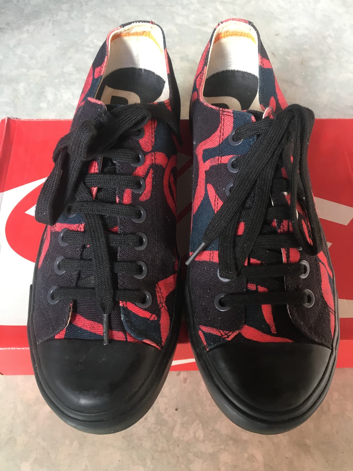 폴스미스 레드 블로우 검솔 스니커즈 상품이미지1