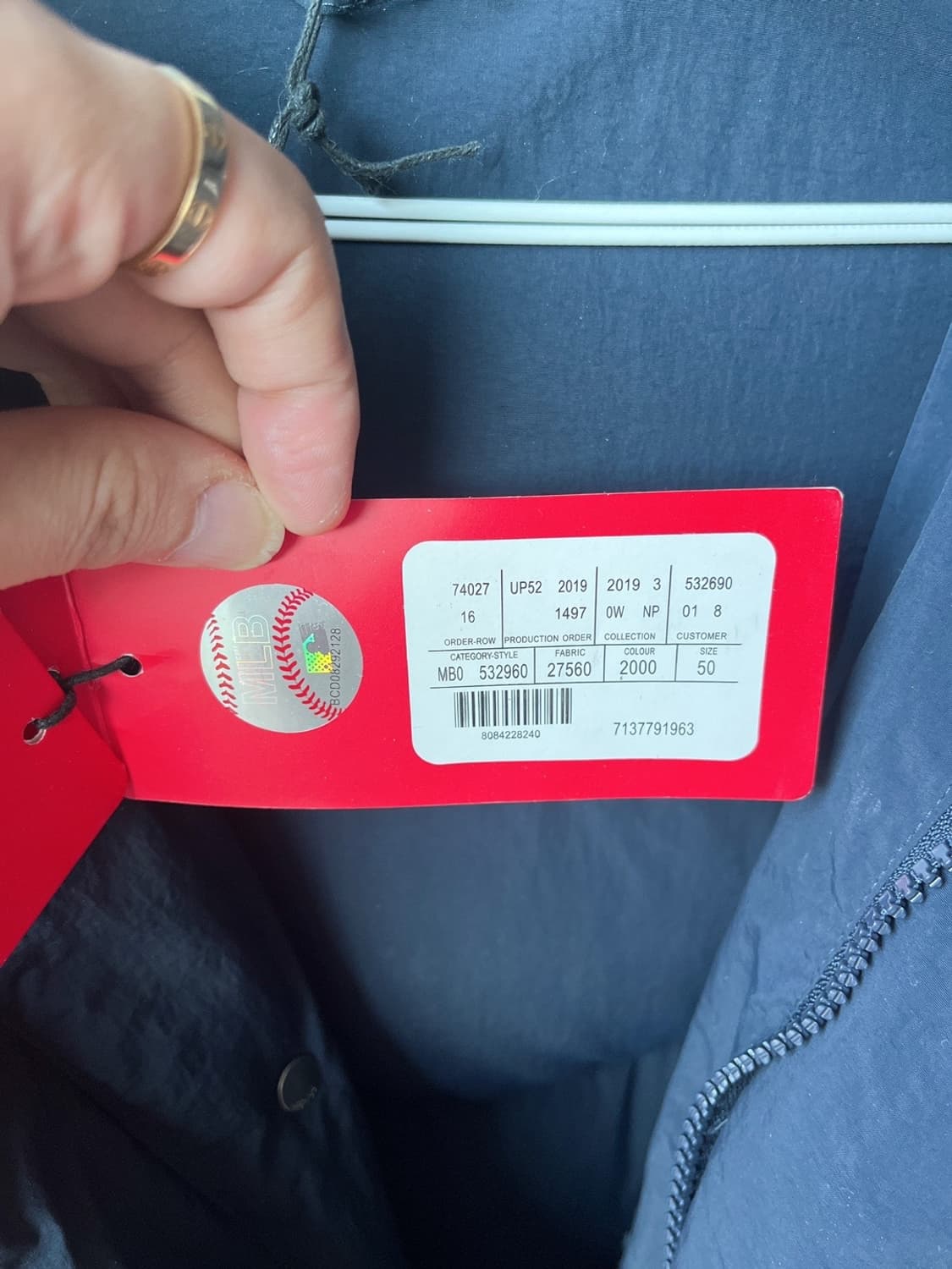 구찌 MLB 콜라보 롱 패딩 상품이미지7