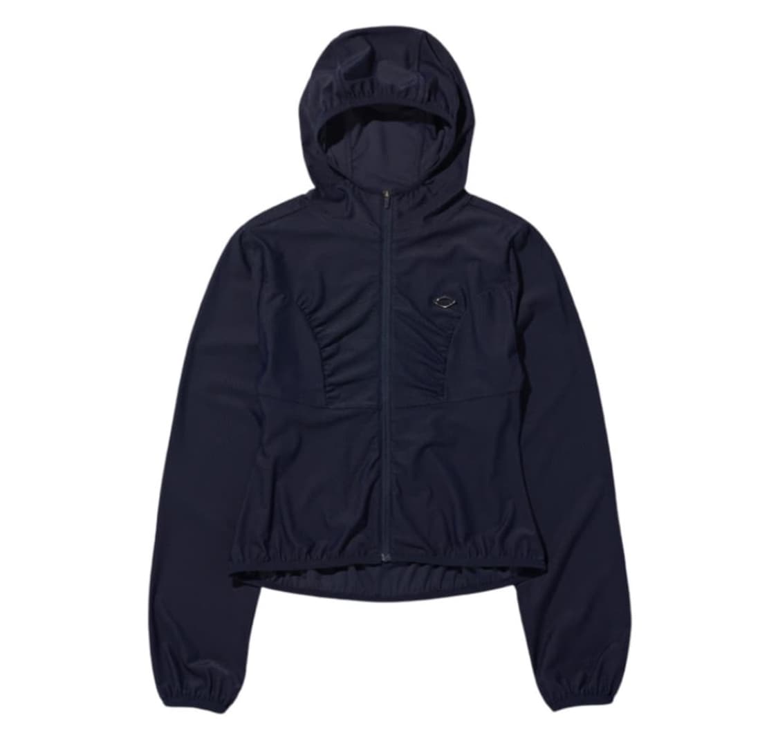 미스치프 후디 와플 집업 네이비 S 상품이미지1