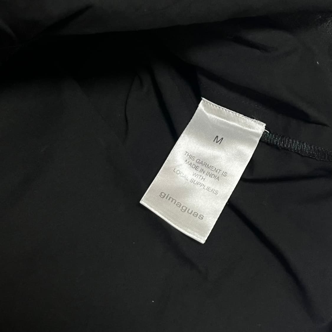 [M]기마구아스 Ron 론 프릴 셔츠/블랙 상품이미지3