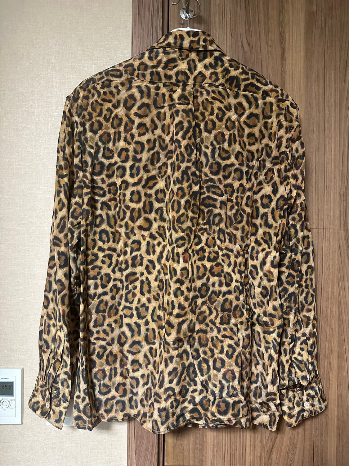 [46] masu 마수 22aw leopard shirts 상품이미지4