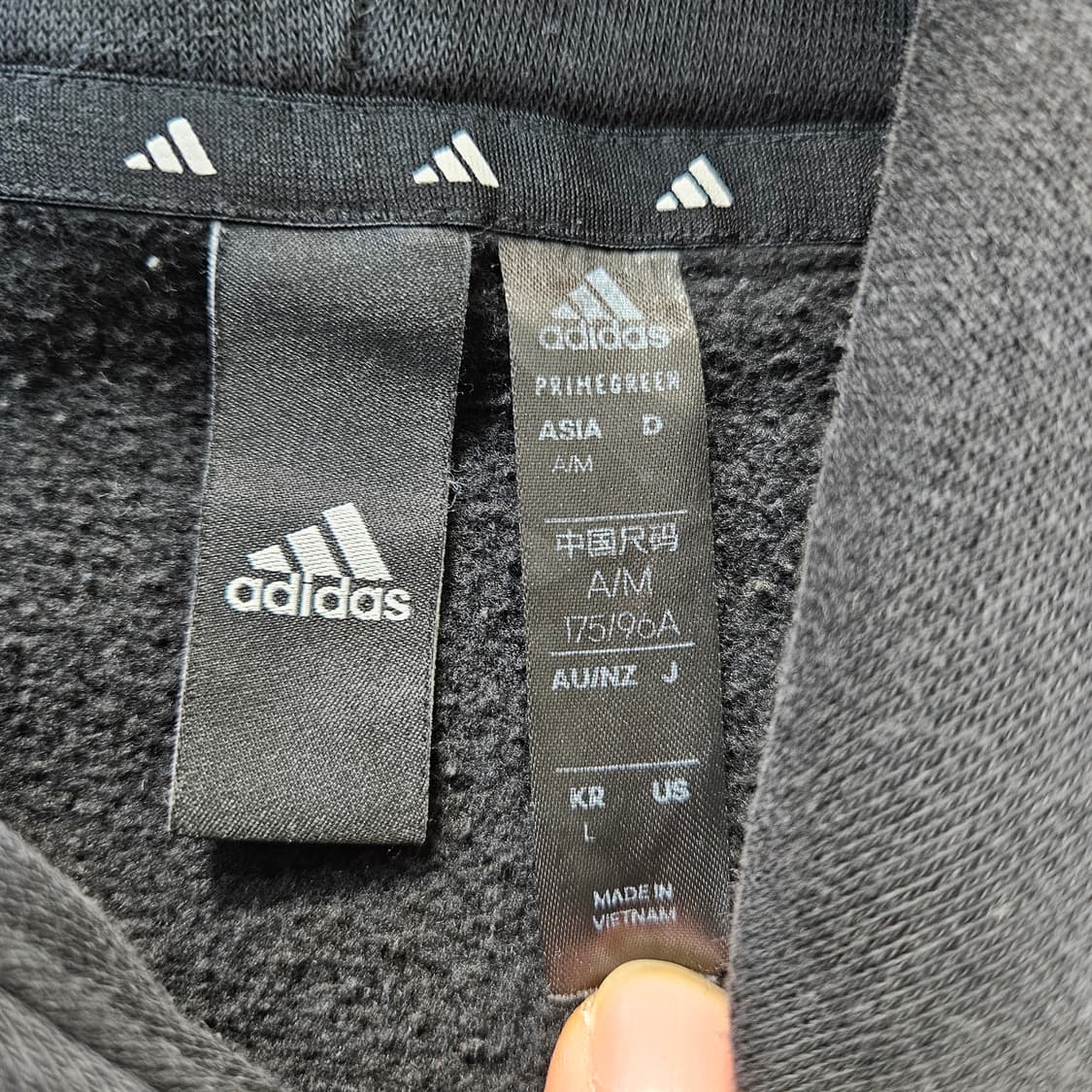 L 아디다스 퓨처 아이콘 후드티 0317Y 상품이미지3