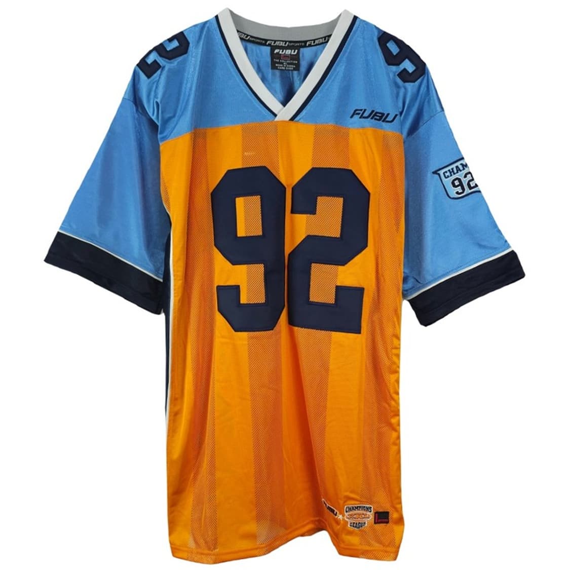 [푸부] 90s 올드스쿨 빈티지 럭비 셔츠 오버핏 반팔티 M21169 상품이미지2