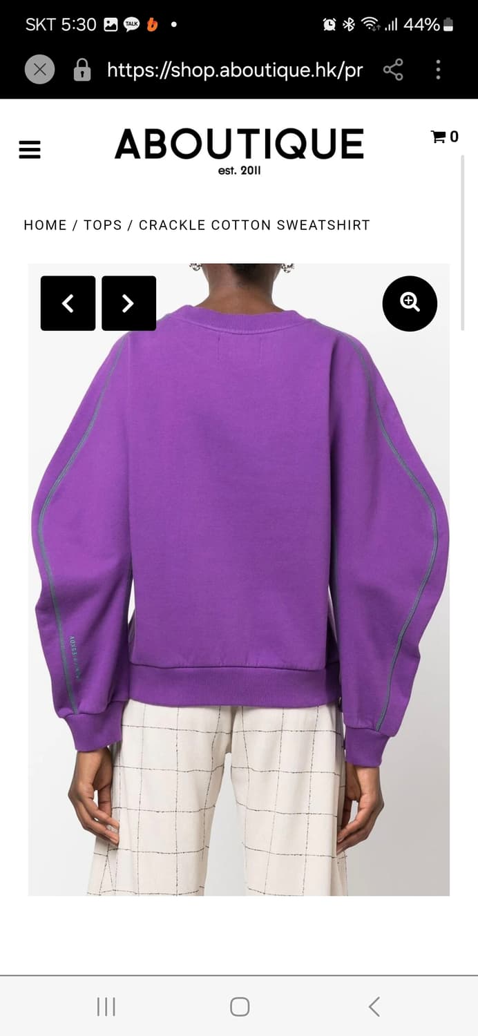 헨릭 빕스코브 맨투맨 보라  상품이미지7