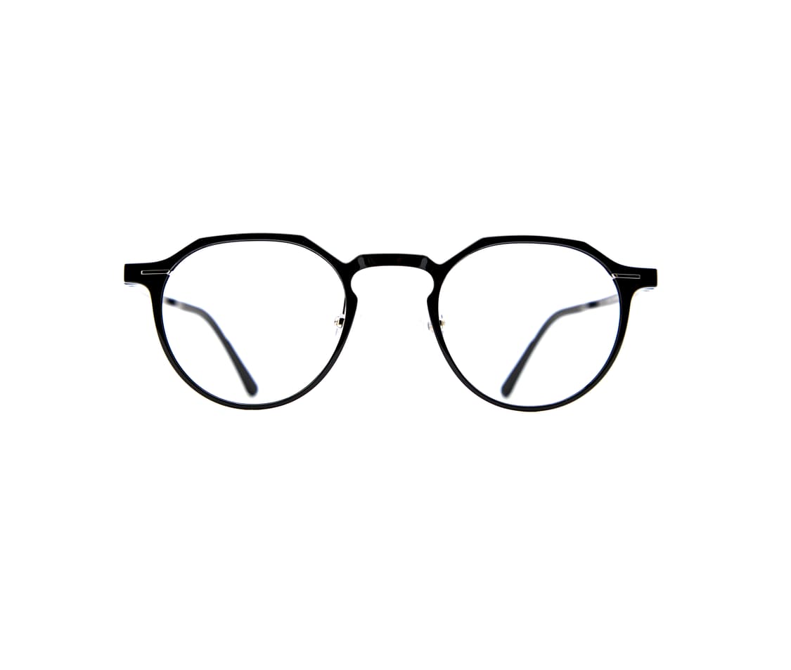 블루라이트 차단렌즈+47사이즈 판토블랙(새제품) 상품이미지3