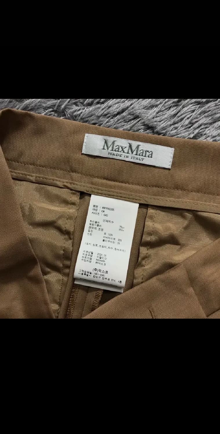 [[여성 40(29), A급]# 막스마라(MaxMara) 숏 팬츠/24년 상품이미지5