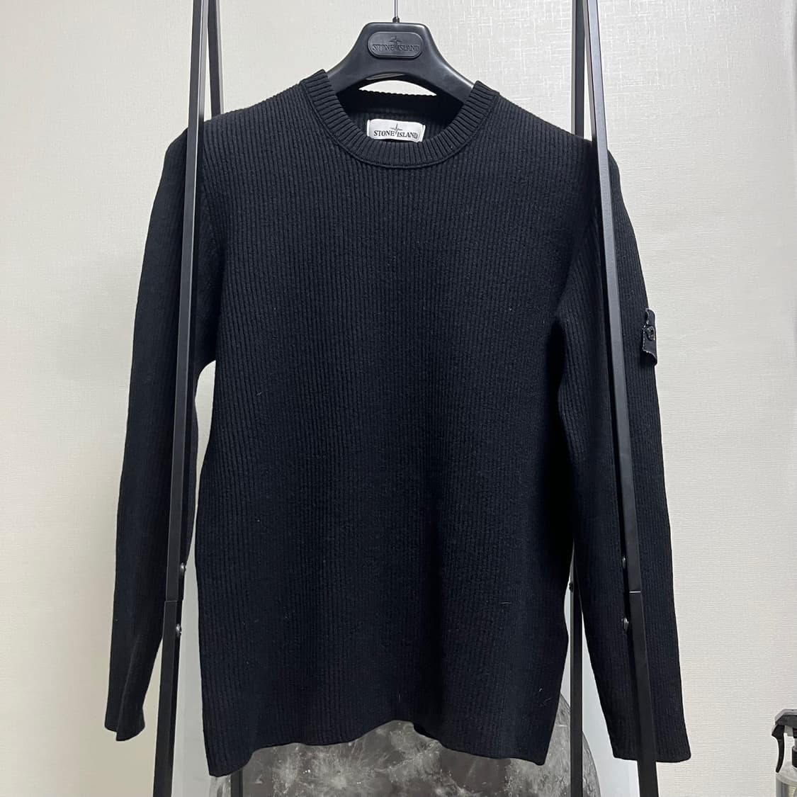 정품 2XL) 스톤아일랜드 슬림핏 울 니트 95~100 상품이미지1