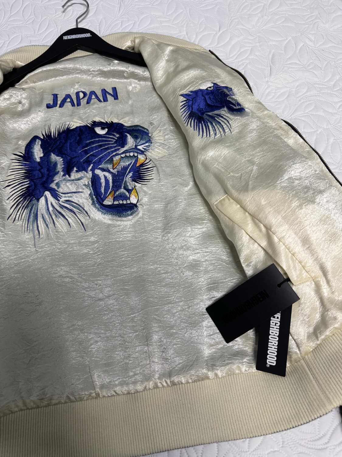 네이버후드 / 19ss 리버시블 수베니어 스카쟌 자켓 / M 상품이미지3