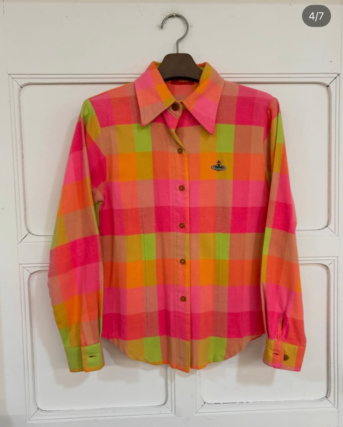 비비안웨스트우드 플란넬 셔츠 상품이미지3