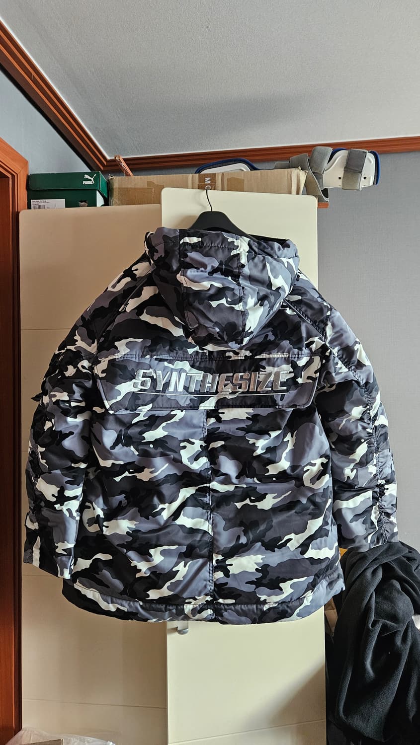 준지 패딩 카모 푸퍼자켓 상품이미지4