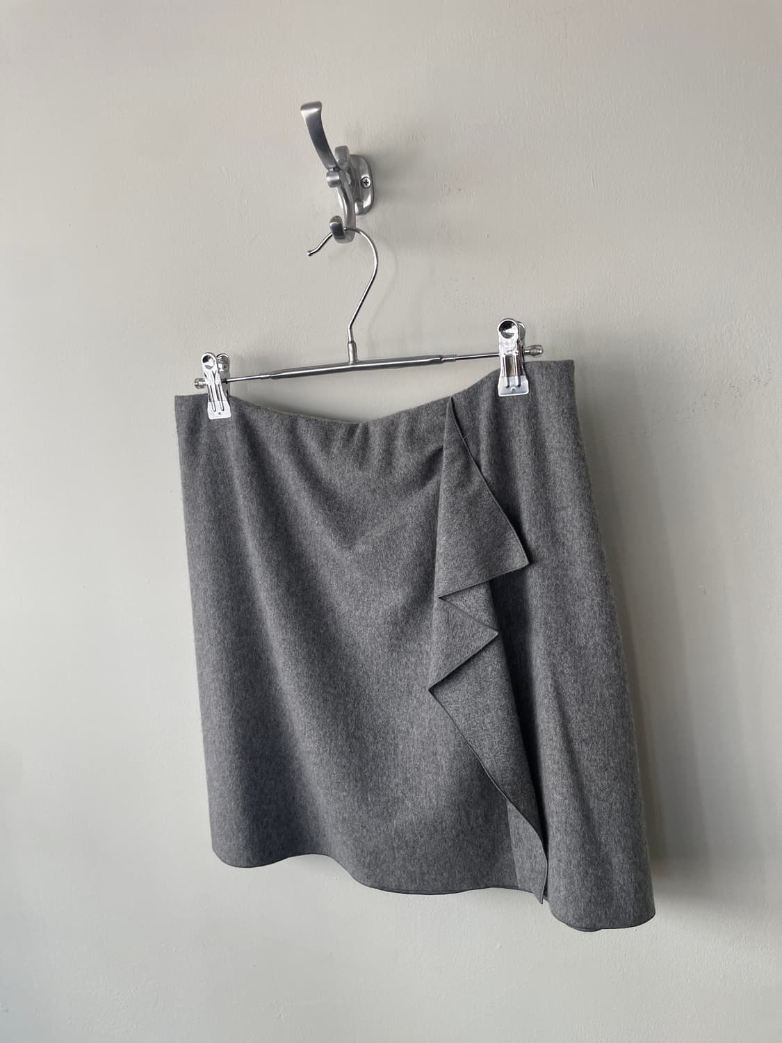 vintage Paule Ka wool frill mini skirt 상품이미지1