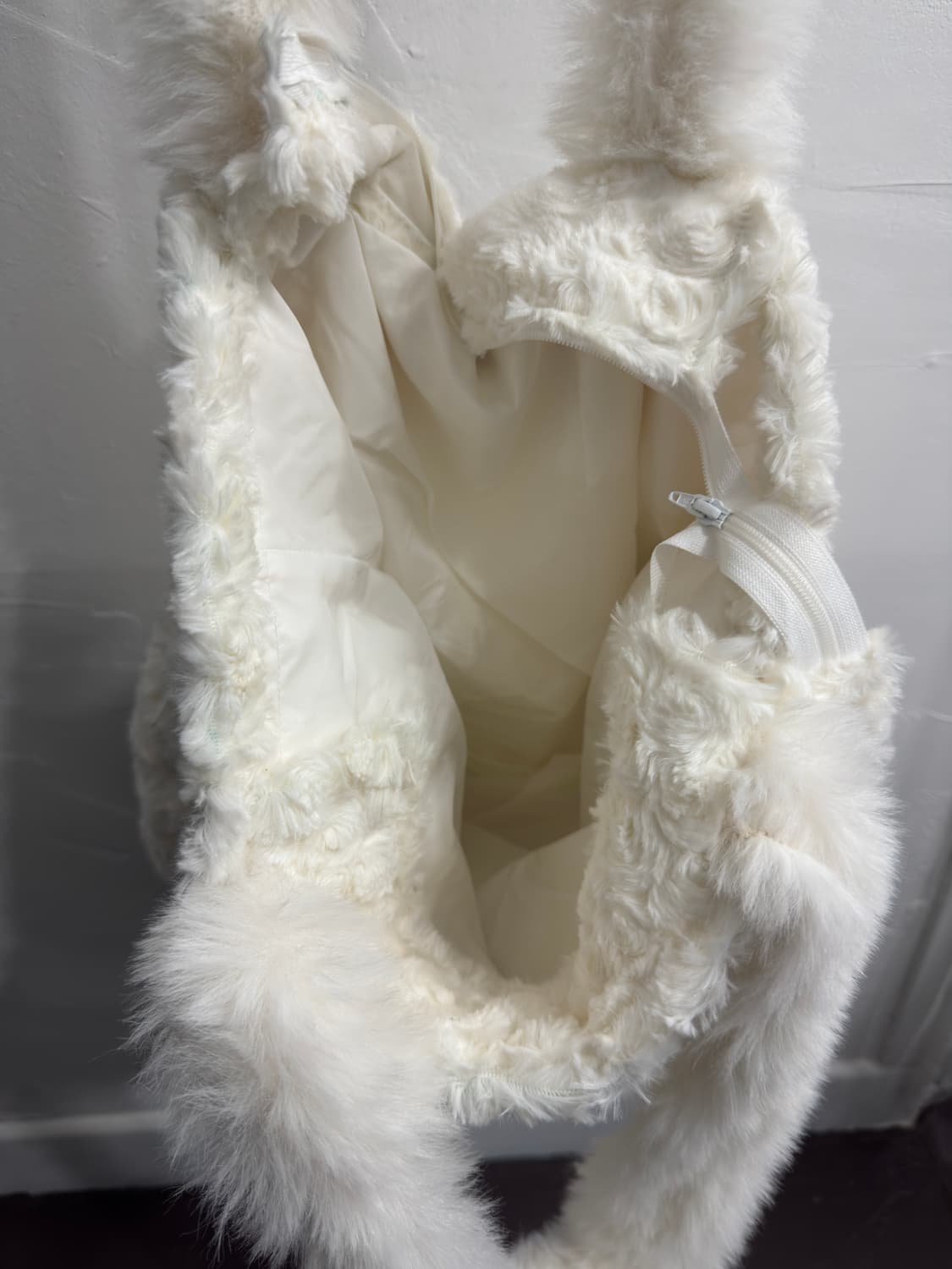 mary quant white fur bag 상품이미지4
