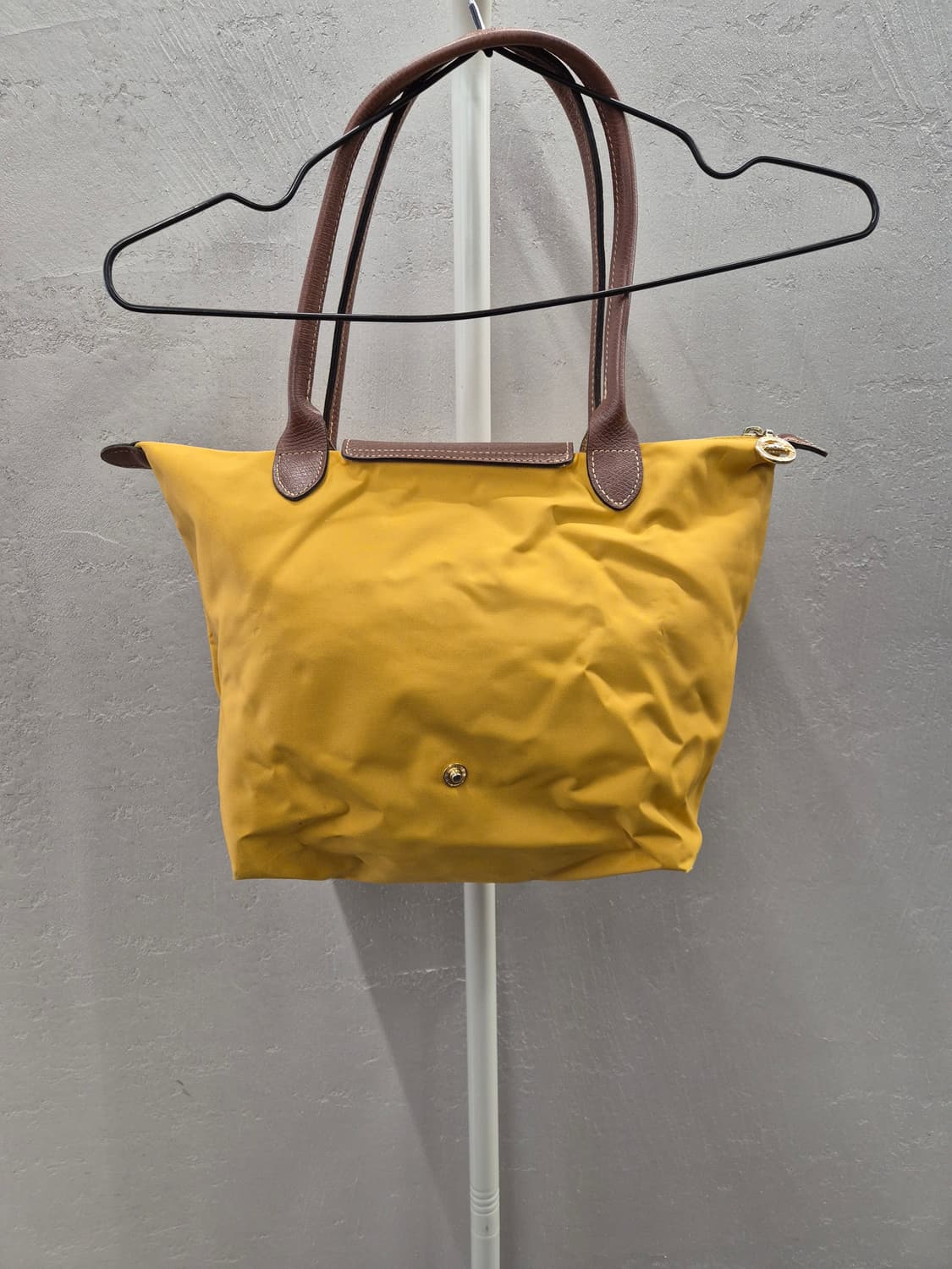 롱샴 르 플리아쥬 토트백 머스타드 상품이미지3