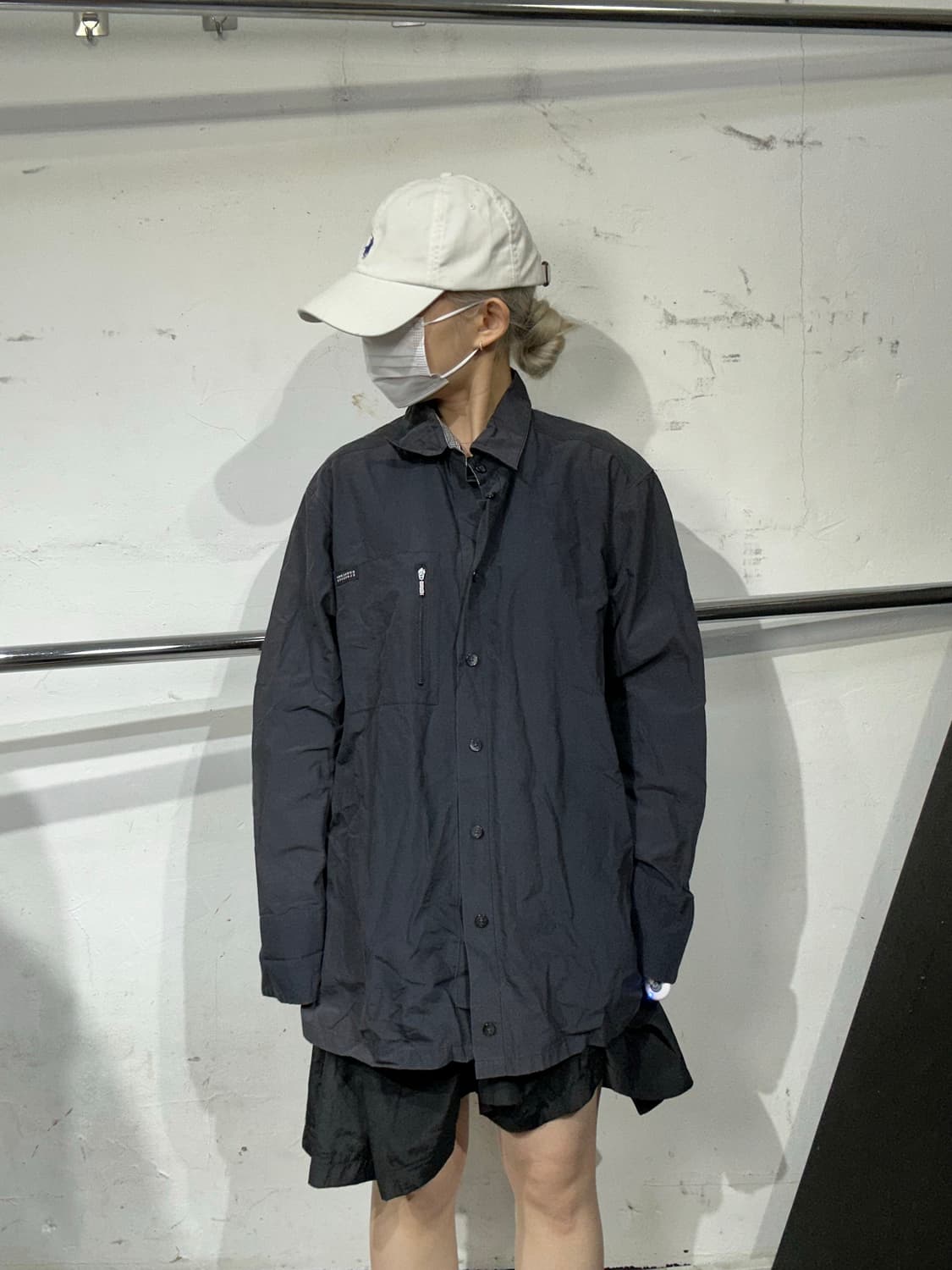 버버리 네이비 런던 클래식 얇은 블루종 자켓   상품이미지2