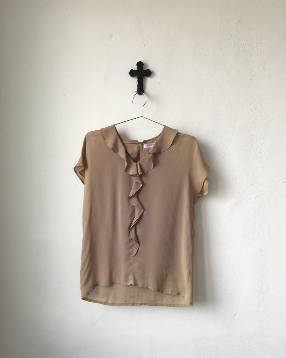 Ruffle point blouse 상품이미지2