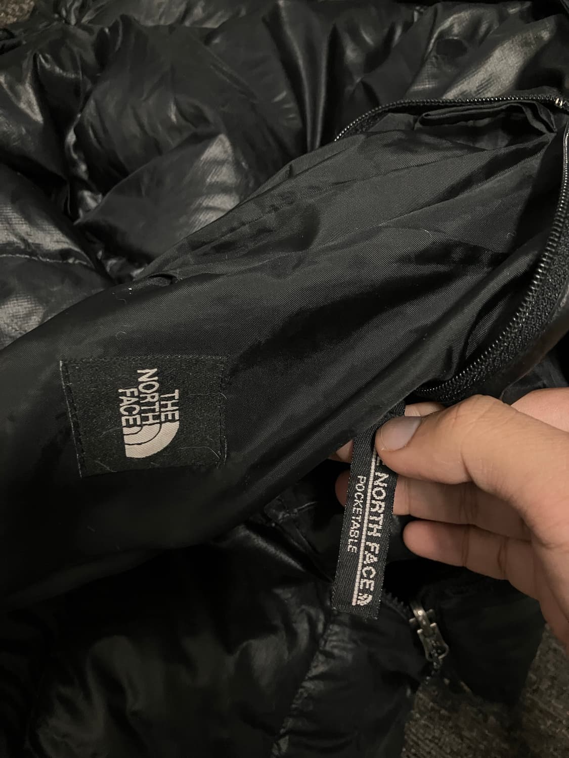 노스페이스 아콘카구아 써밋 패딩 블랙 상품이미지6