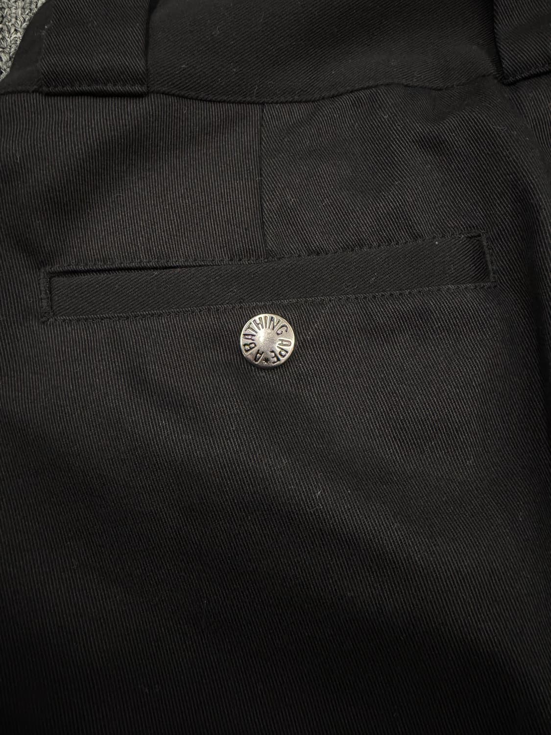 S) 베이프 빈티지 로고 자수 워크팬츠 상품이미지6