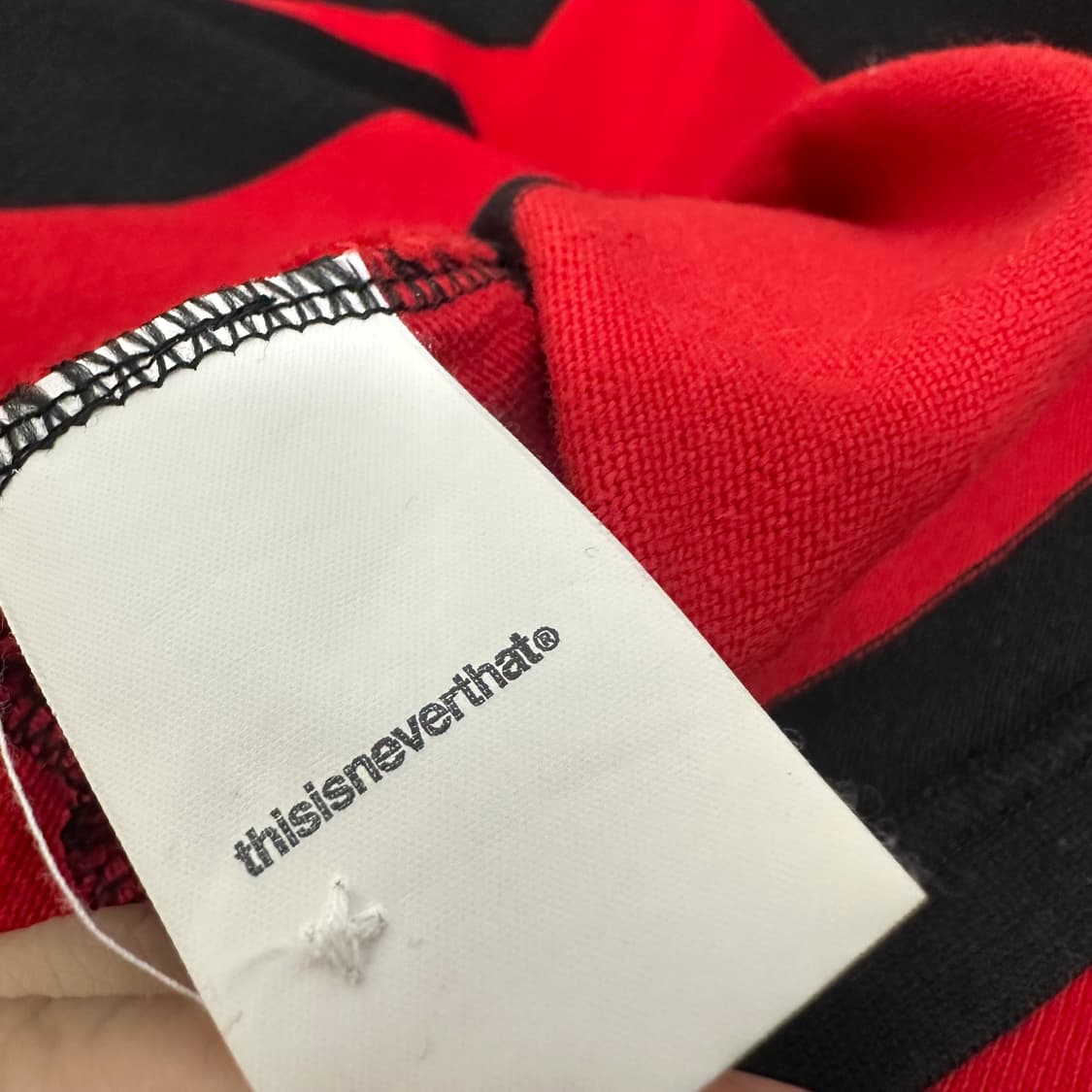 디스이즈내버뎃 스트라이프 럭비티셔츠 S 상품이미지8