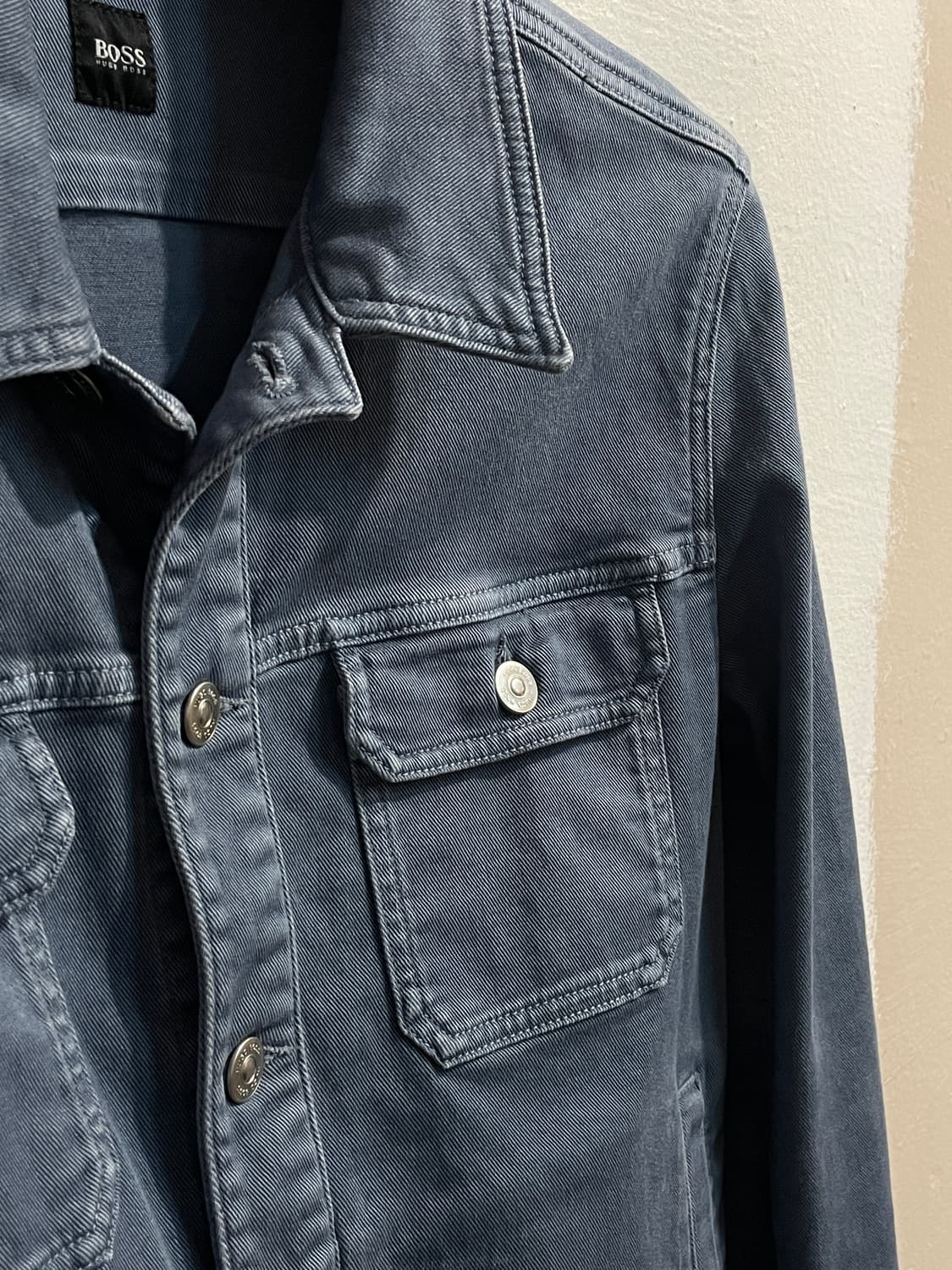 휴고 보스 코튼 데님 자켓 상품이미지6