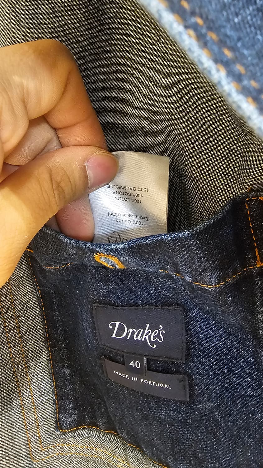 드레익스 스톤워시 데님 자켓 40 상품이미지3