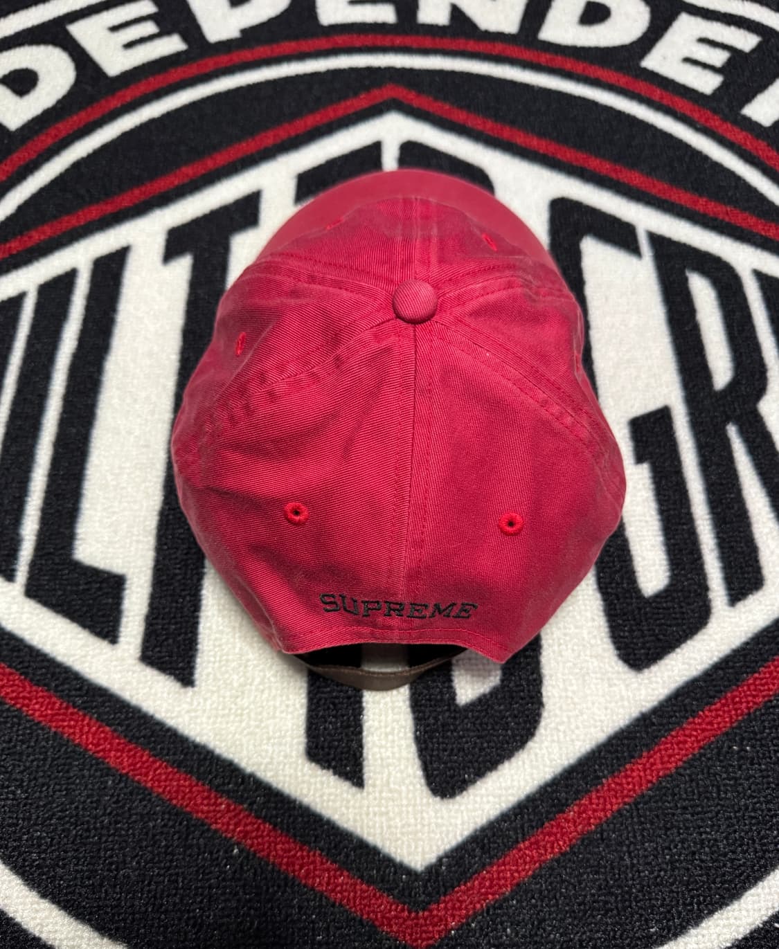 슈프림 팀버랜드 6 패널 레드 상품이미지4