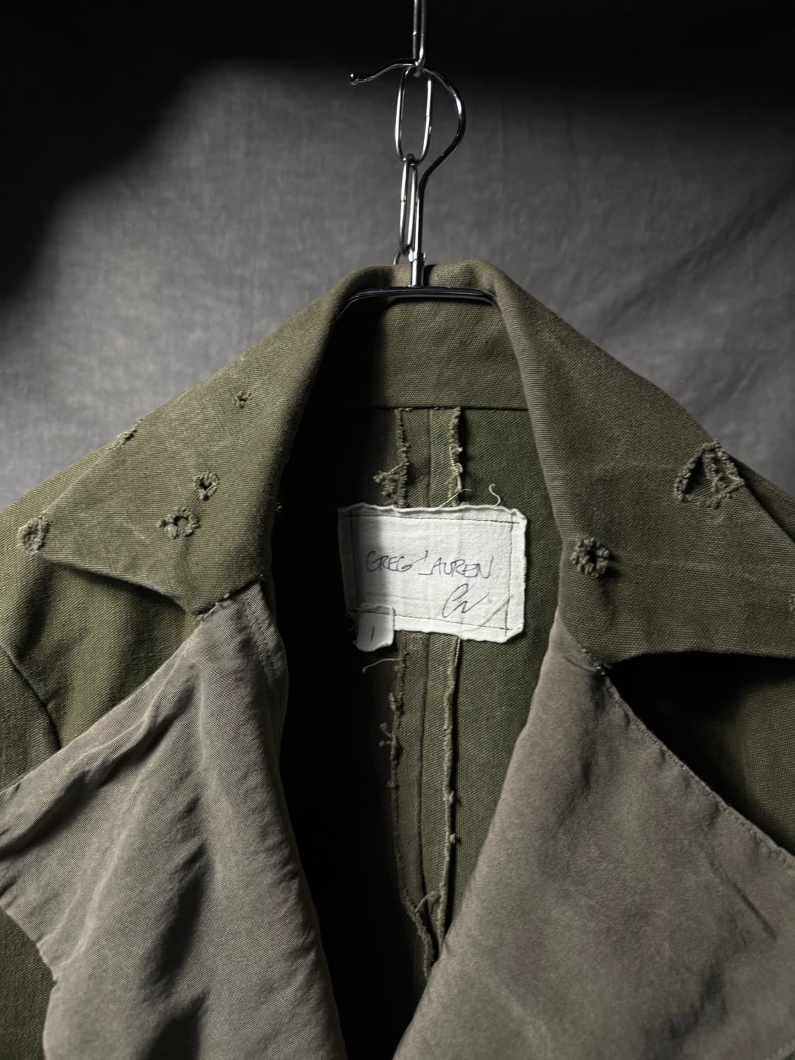 Greg Lauren Vintage Belted Biker Jacket 상품이미지8