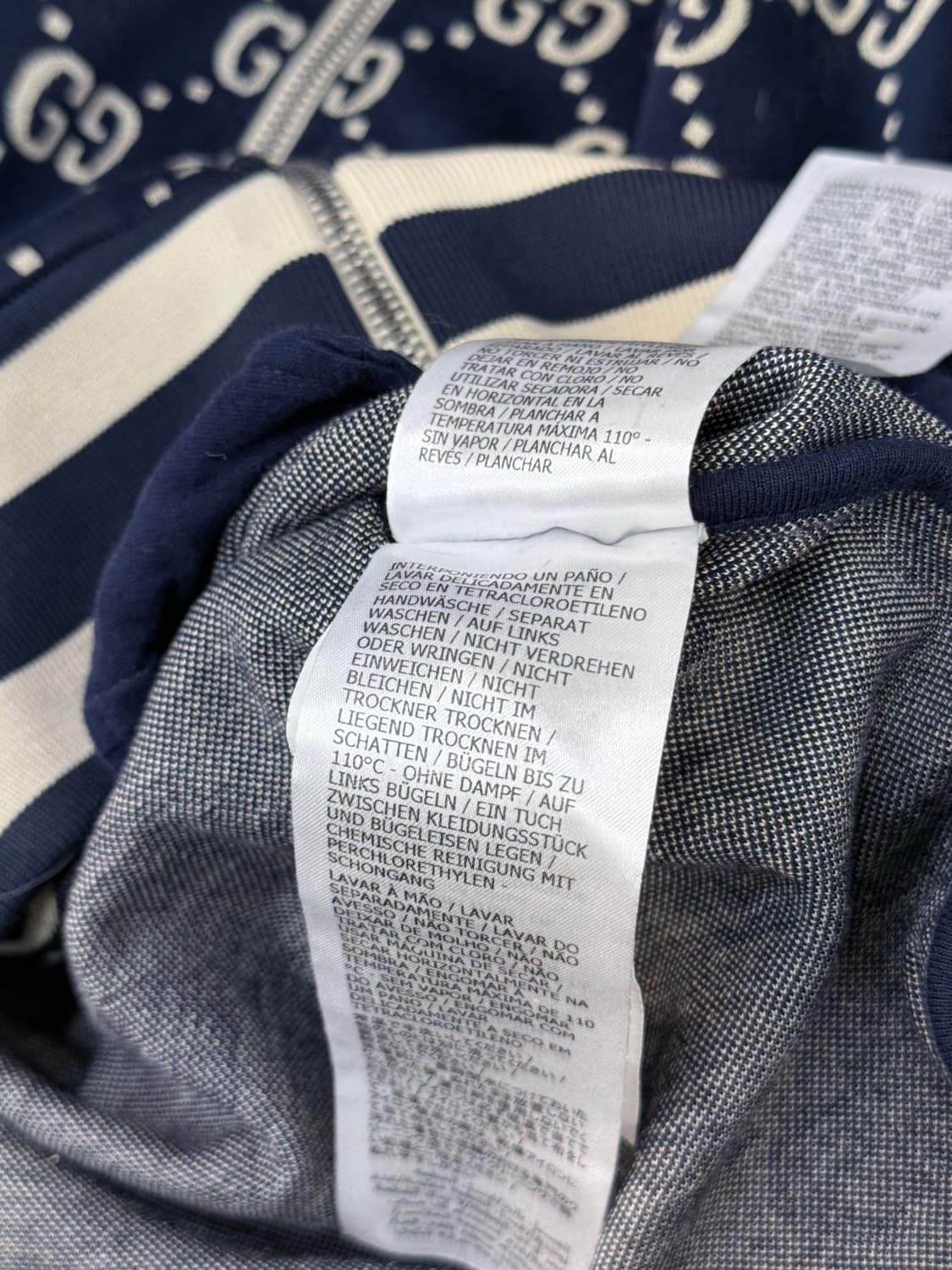 구찌 GG 모노그램 웹 트랙 자켓 상품이미지5