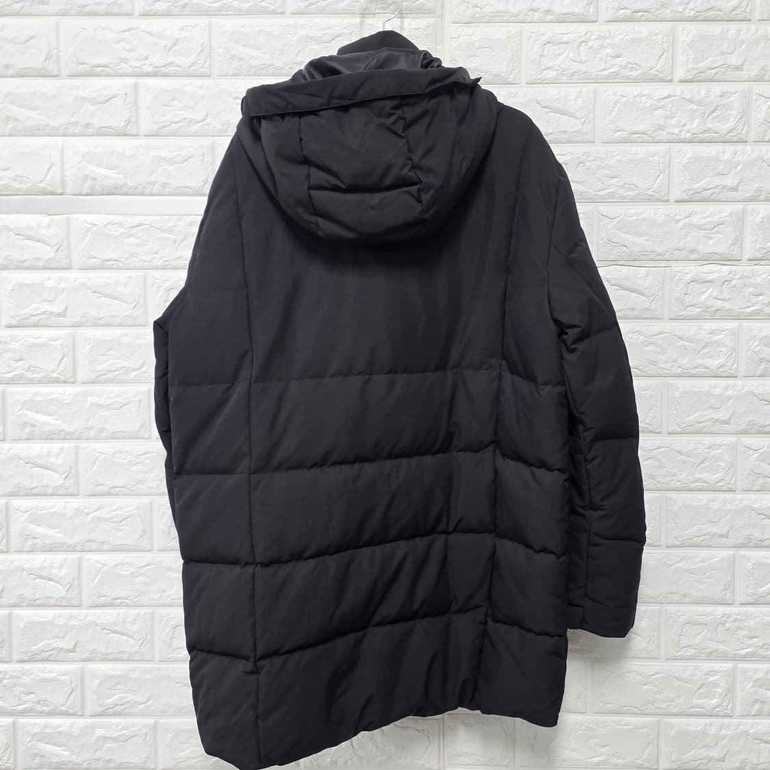 택포) 헤지스 골프 블랙 다운 패딩 95 상품이미지4
