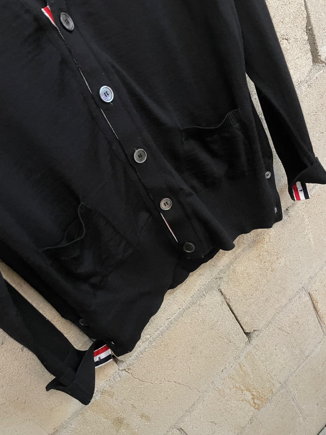 톰브라운 메리노 울 가디건  상품이미지3