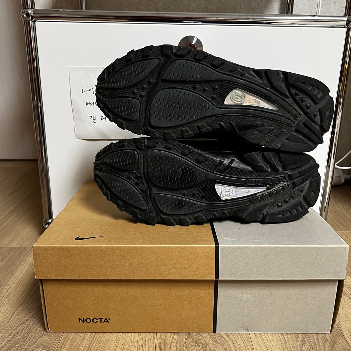 [275] 나이키 × 드레이크 녹타 핫 스텝 에어 테라 트리플 블랙 상품이미지8
