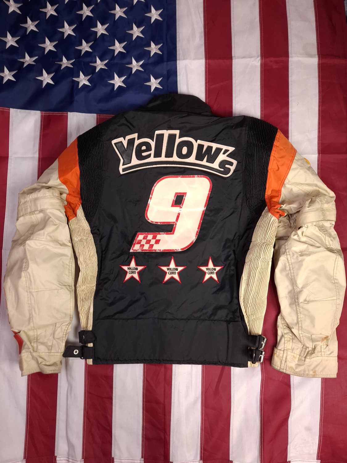 오리지날 옐로우콘 슬래지해머 레이싱 라이더자켓 상품이미지8