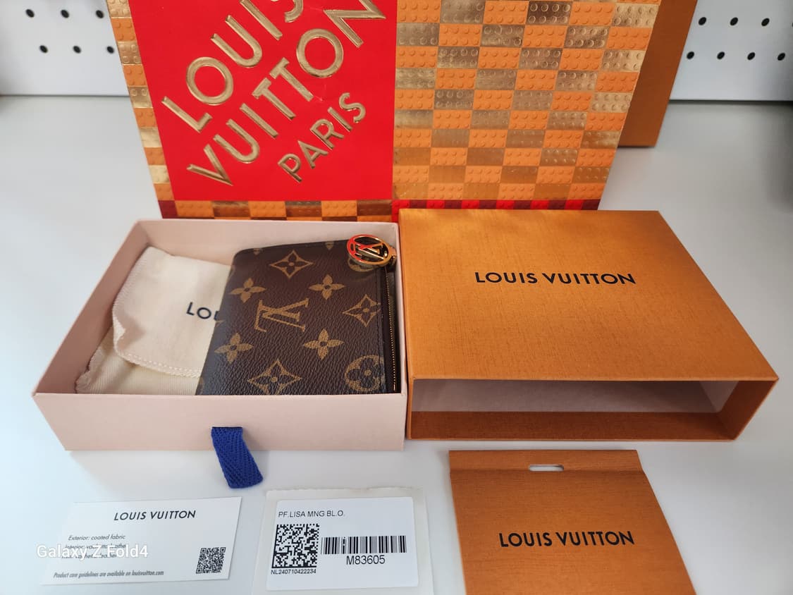 [N급]루이비통 리사월릿 반지갑 모노그램 풀박스 새상품 판매합니다 상품이미지2