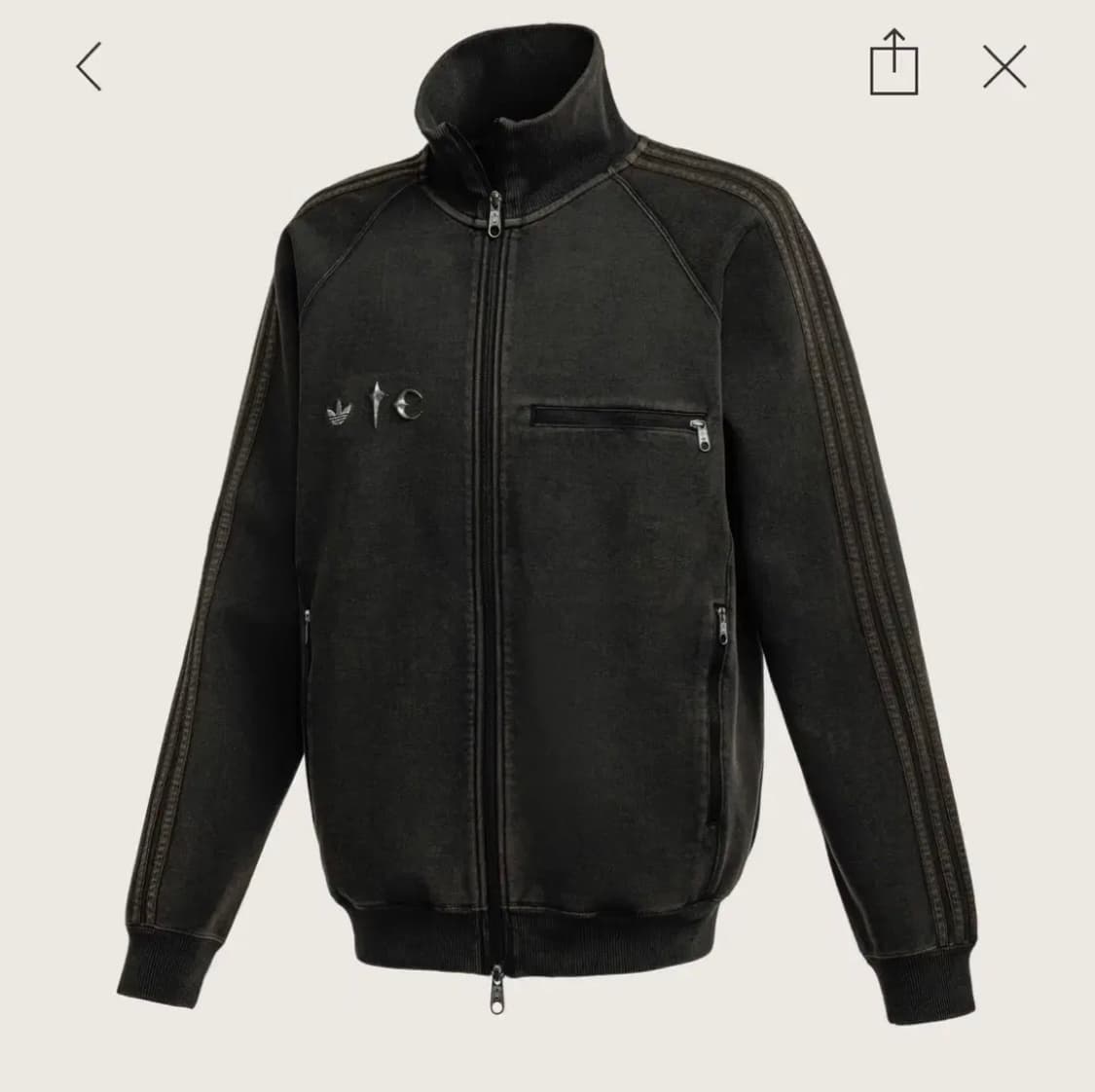 아디다스 떠그클럽 트랙탑 블랙 M 상품이미지1