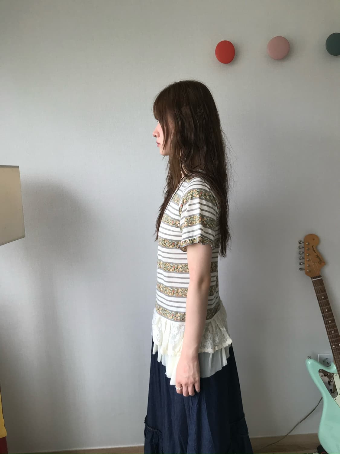 axes femme lace top 상품이미지3