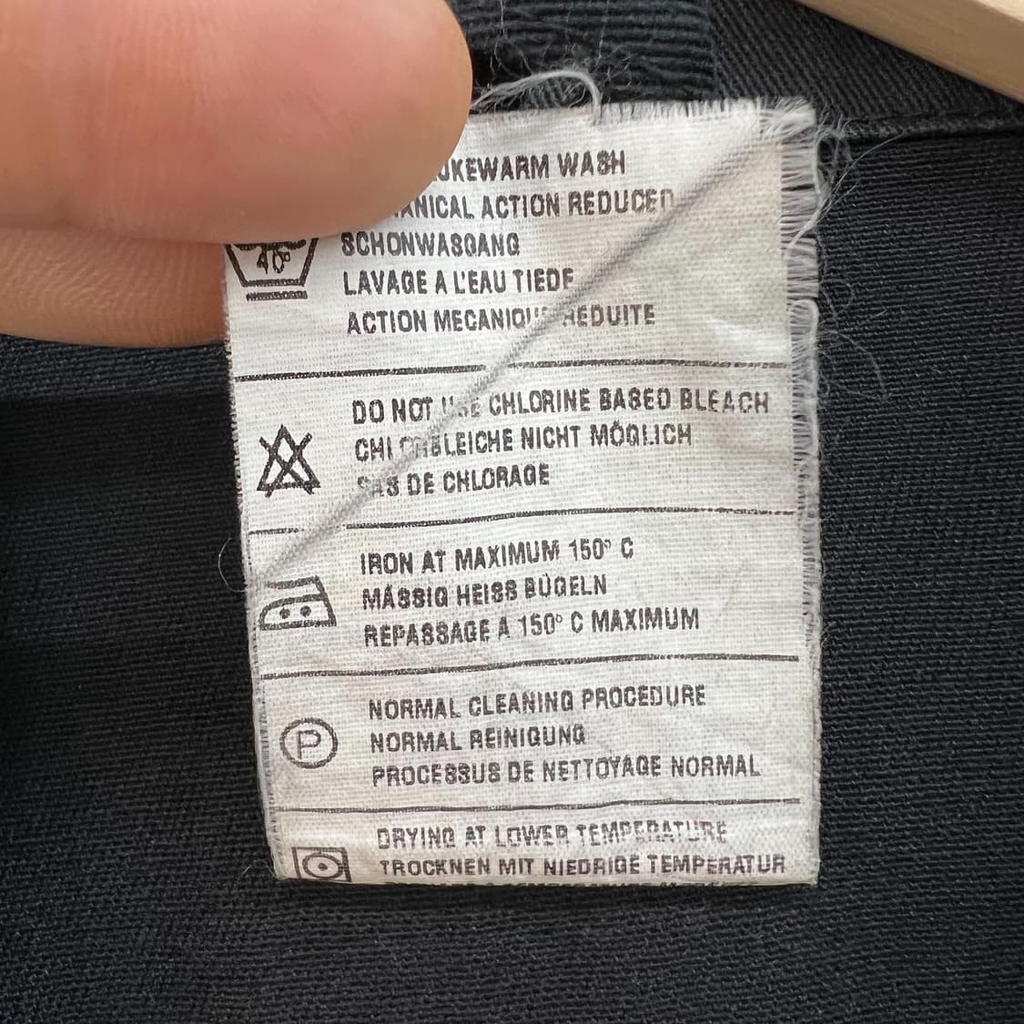 칼하트 J27 블랙 워크 자켓 상품이미지5