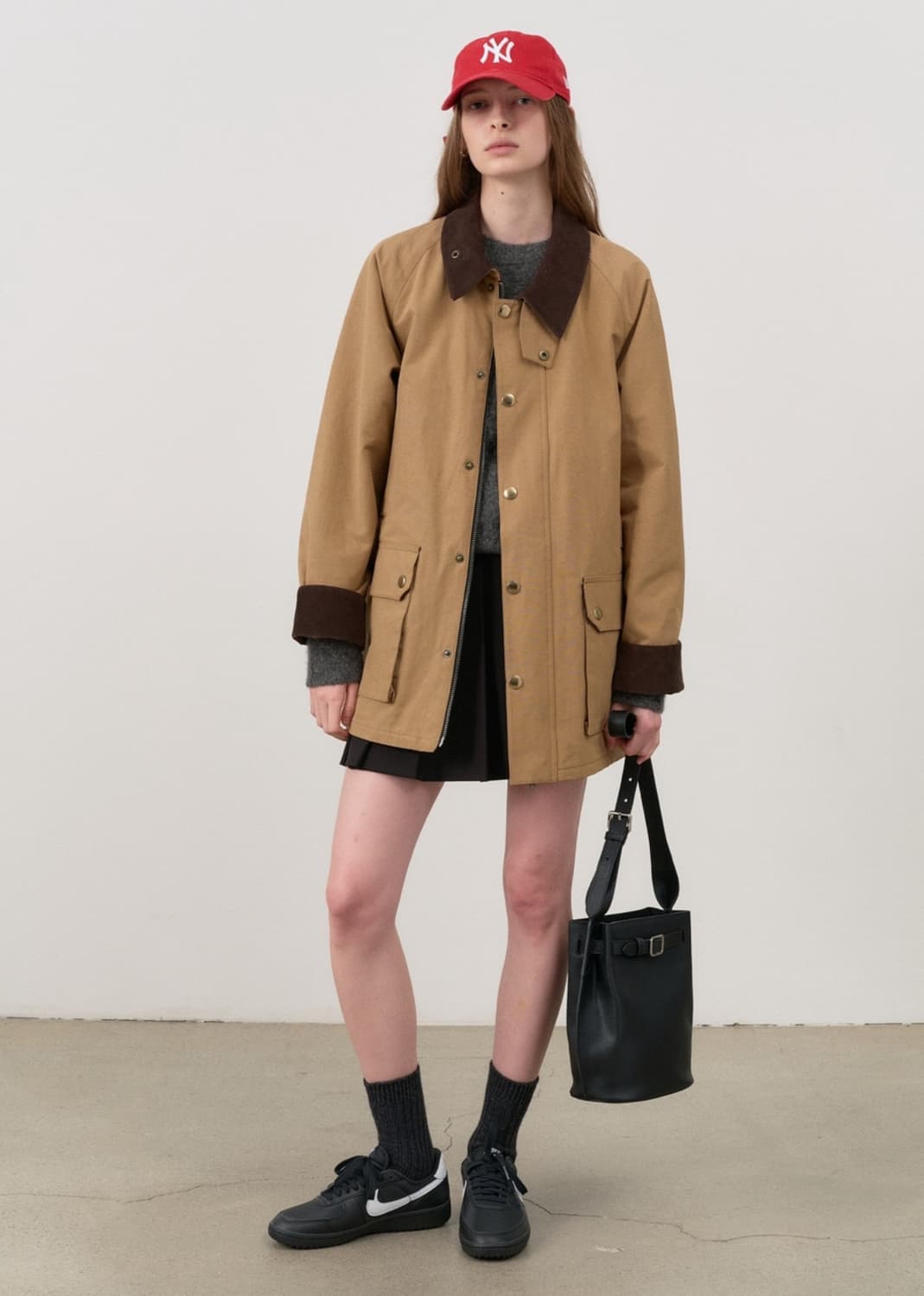 던스트 waxed hunting jacket tanbrown 상품이미지1