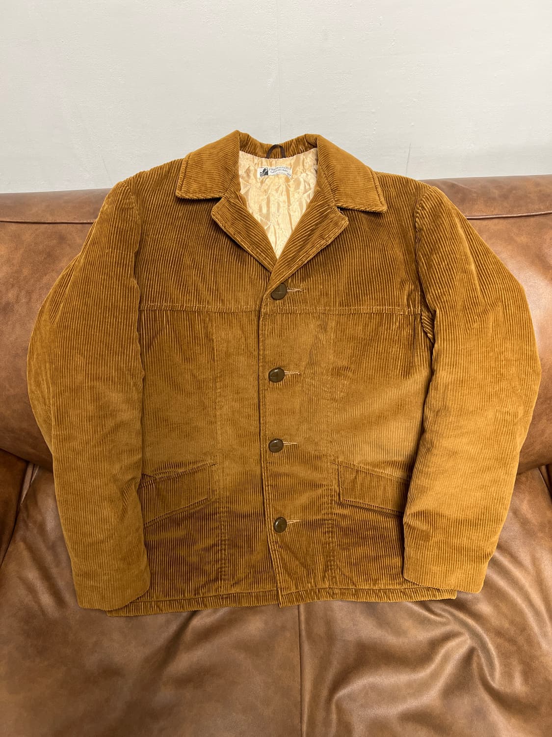 [40] FINGERHUT 코듀로이 빈티지 카멜 자켓 상품이미지1