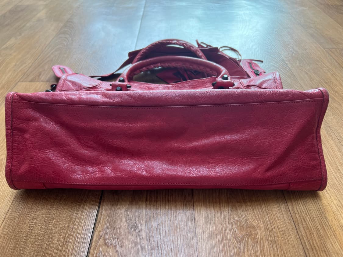 발렌시아가 모터백 가방 레드 상품이미지5