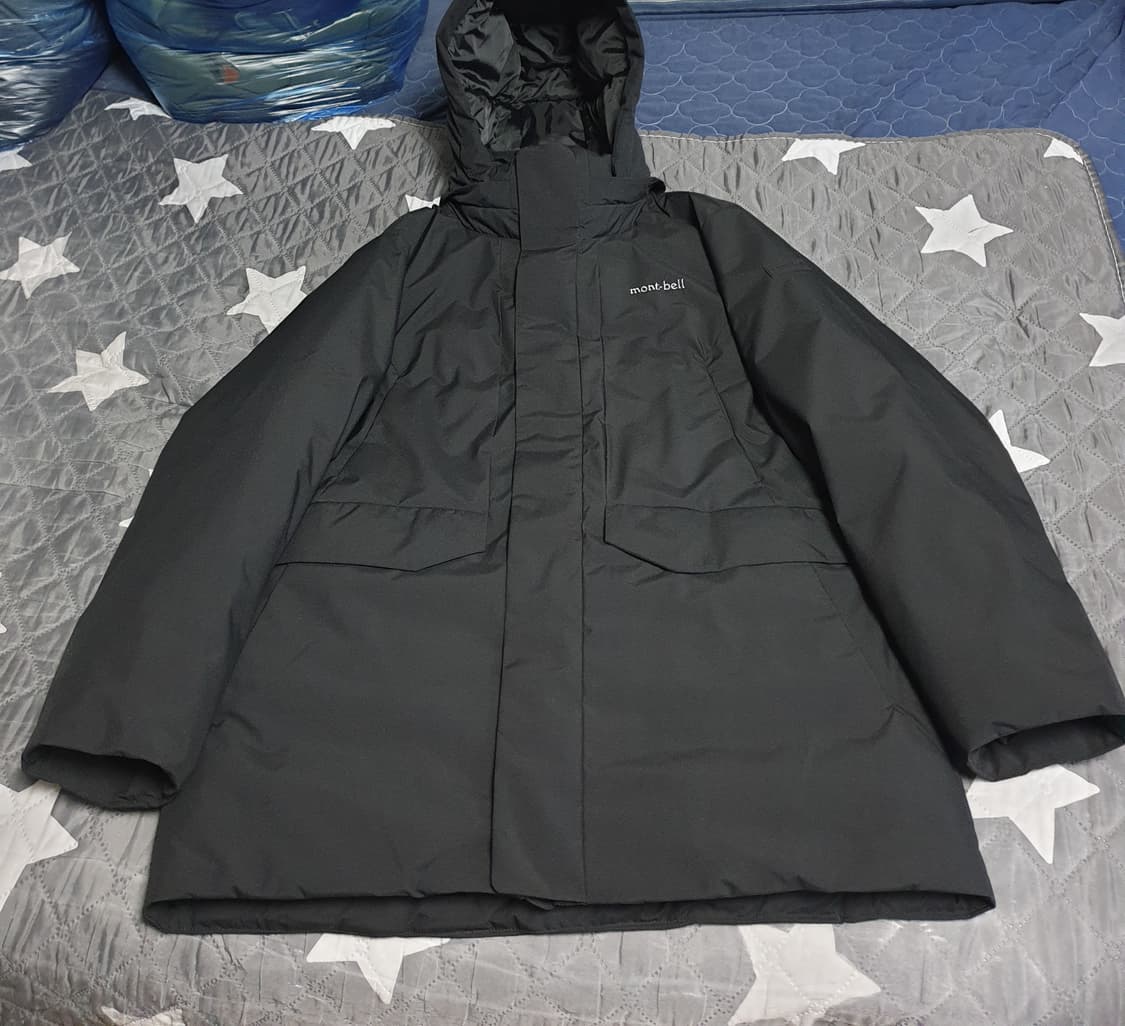 (24FW) 몽벨 방수 방풍 사파리 패딩 점퍼 블랙 (110) 상품이미지1