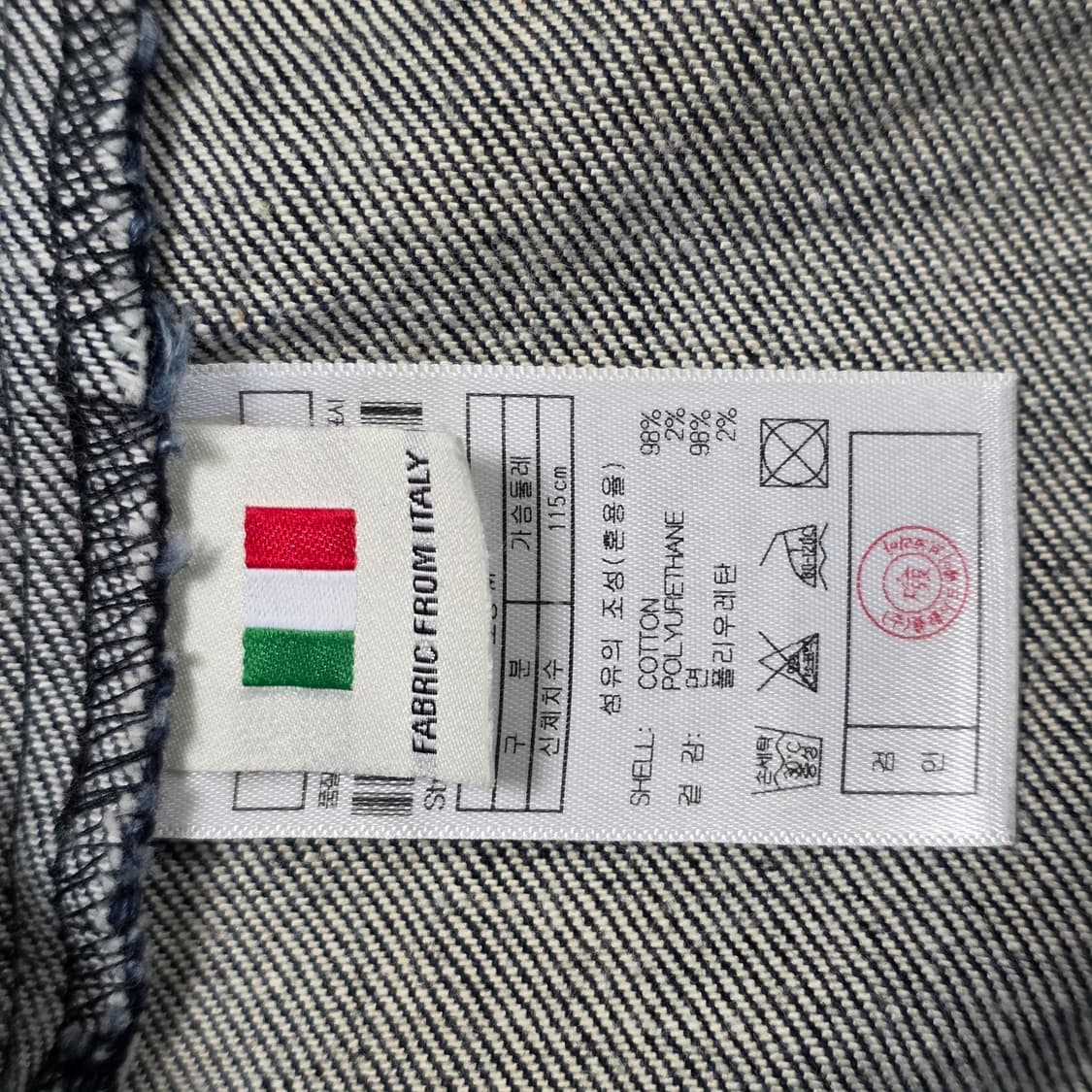 0770 플랙(plac)빈티지 데님 자켓 051t 린스드 공용 상품이미지7